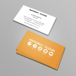 National Cloud Business Cards
