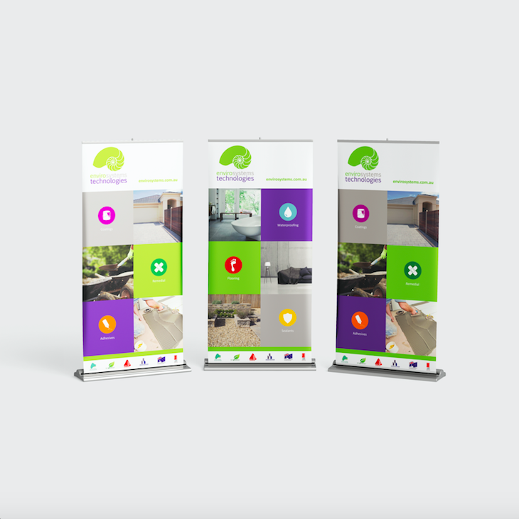 Envirosystems Pull Up Banners